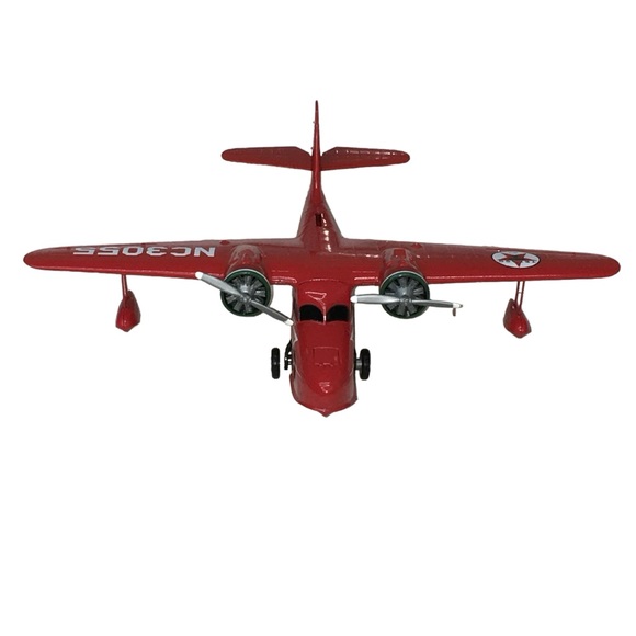 VINTAGE Wings of Texaco 1940 GRUMMAN GOOSE 4th Series Die Cast Coin Bank PLANE - Picture 5 of 16